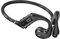 predolo Open-Ear-Kopfhörer, kabellose Kopfhörer, LED-Display-Stereo mit Mikrofon, schweißfestes V5.3-Sport-Headset, Sport-Kopfhörer zum Laufen, Training, Schwarz