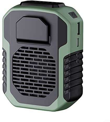 Oniissy 6000 mAh Taillen-Clip-Lüfter mit 23 Stunden Arbeitszeit, tragbarer freihändiger Gürtelventilator, Körperventilator mit 3 Geschwindigkeiten, starker Luftstrom für T-Shirts, Jacken, Kleidung,
