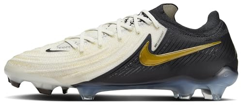 Nike Herren Phantom Gx Ii Elite Fg Fußballschuhe, White/Black-MTLC Gold Coin, 47 EU