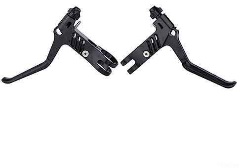 SPORTARC für Litepro Fahrrad-Bremshebel aus Aluminiumlegierung, CNC-ultraleichter Fahrradbremshebel, zusammenklappbar, für BMX-V-Bremshebel (schwarz)