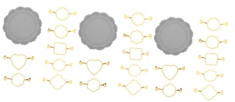 STOBOK 3 Sets Wachssiegel Set Wachssiegel Stempel Wachssiegel Bastelbedarf Wachssiegel Stempel Set Wachssiegel Set Metall Wachs Siegelringe Wachs Siegelstempel Silikon