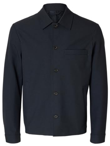 SELECTED HOMME Male Overshirt Tailored | Overshirt