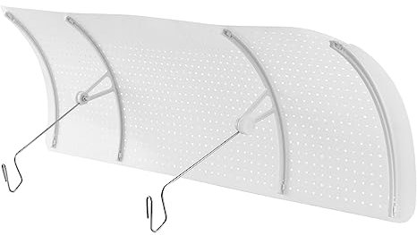 DOITOOL Ir Conditioner Deflector Air-conditioner Windshield White Cover for Window