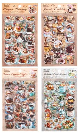 480 pezzi scrapbooking,stickers,scrapbooking kit,adesivi,adesivi scrapbooking,sticker,journaling