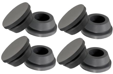 Cabilock 8piezas Tapones De Goma Para Tubos Tapón De Drenaje Accesorios De Aire Acondicionado