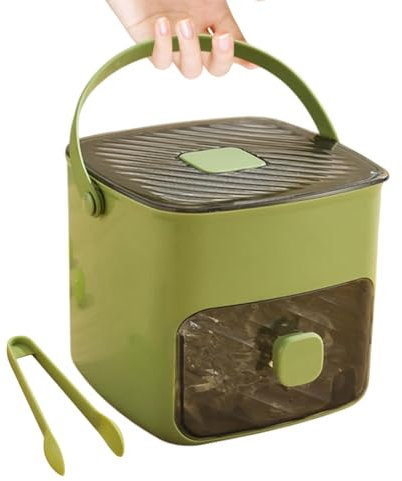 Boîte à glace pour congélateur, bac à glaçons avec couvercle et bac, grande capacité, réutilisable, ustensiles de cuisine et gadgets, appareils de camping multifonction pour la famille, les amis, la