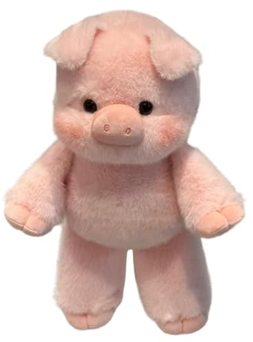 NASSMOSSE Maiale Peluche, 45 cm, simpatico maialino di peluche che corre, morbido e sicuro, regalo per bambini e bambine