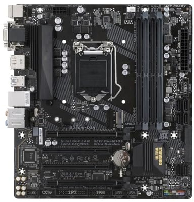 motherboard Fit For Gigabyte B250M D3H Desktop Motherboard LGA 1151 Support 6th/7th-Gen i7 i5 i3 DDR4 64GB M.2 SSD