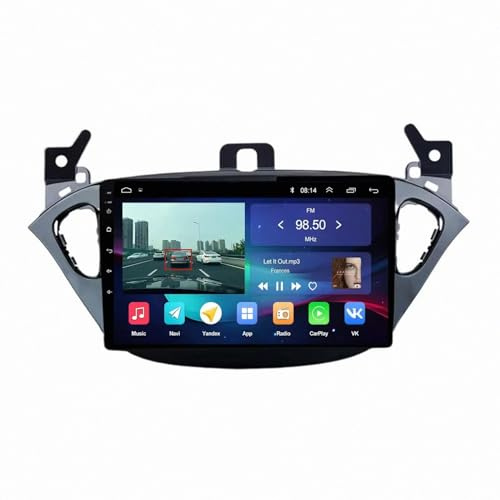Car Radio para Opel Corsa 2015-2019 Android 15 9 Pulgadas Autoradio FM Bluetooth USB WiFi para, 4 Core 2G+64G