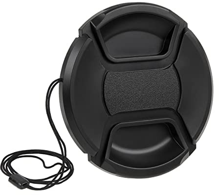 Fotodiox 82mm Inner Pinch Lens Cap with Cap Keeper
