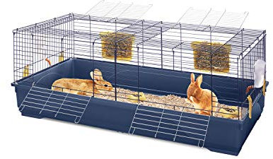Imac 09957 Käfig Easy Cavia 140, blau/grau