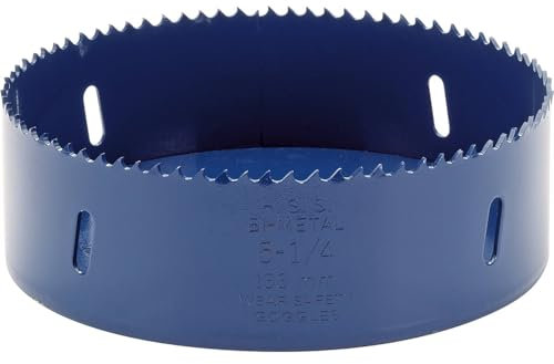 Draper 34774 Expert HSS Bi-Metal Hole Saw Blade, 133mm, Blue