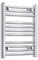companyblue 450mm Wide Chrome Heated Towel Rail Radiator Flat Ladder for Stylish Bathroom (450 x 600 mm)