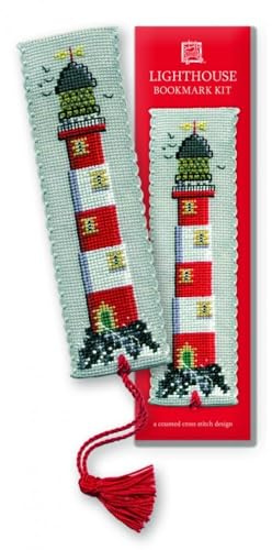 Textile Heritage Collection Cross Stitch Bookmark Kit - Lighthouse
