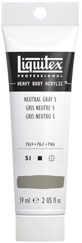 Liquitex Professional Acrylique Heavy Body 59 ml Gris neutre n° 5 Série 1