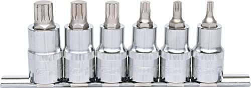 KS Tools 918.1349 1/2 CHROMEplus Bit-Stecknuss-Satz XZN, 6-tlg. M5-M14