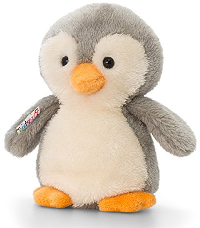 Lashuma Plüschtier Pinguin Perri Grau, Kuscheltier Pippins 14 cm