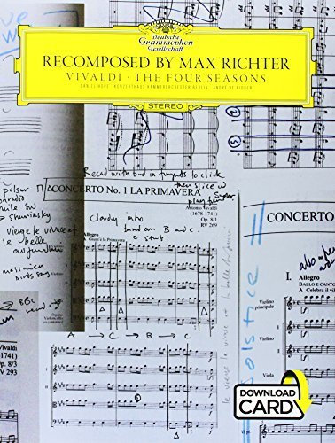 Vivaldi Four Seasons Recomposed By Max Richter Violin/Piano W/ Audio Download by Antonio Vivaldi (2015-06-14)