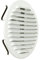 La Ventilazione GABTU125R Rejilla de ventilación Redonda Universal con muelles, Aluminio Blanco, ø155 mm