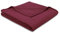 biederlack® Flauschige Kuscheldecke Pure Cotton I Made in Germany I Öko-Tex Made in Green I Wohndecke aus 100% Baumwolle in Dunkelrot I Couch-Decke 150x200 cm I nachhaltig produzierte Sofadecke
