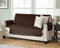 Kamaca Wende - Sesselschoner Sesselauflage Relax mit Armlehnen und Taschen Sessel Überwurf warm und weich zur Schonung der Polster Lehnenschutz zweiseitig verwendbar (3 SITZER BRAUN - BEIGE)