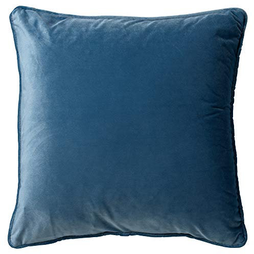 Dutch Decor Finn Zierkissen, Polyester, Provincial Blue, 45x45