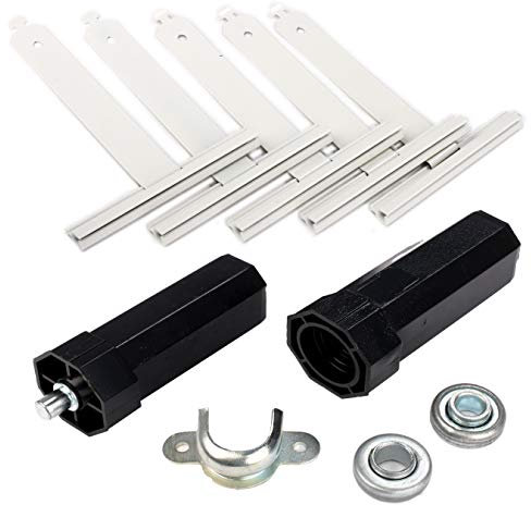 Rolladen Lager Set für Mini Welle SW 40 - Lagerschale, Kugellager, Walzenkapsel, Aufhängefedern ROLATEC Set