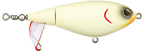 Berkley Choppo Topwater-Angelköder - leicht zu handhabender Prop-Köder für Barsche und Raubfische, erzeugt maximale Oberflächenstörung und Geräusche - 7,5cm / Gräte