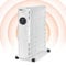 Igenix IG2626 Digital Oil Filled Radiator, 2.5kW/2500W 13 Fin Electric Heater with Remote Control, 3 Adjustable Heat Settings & Overheat Protection, 2500 W, White