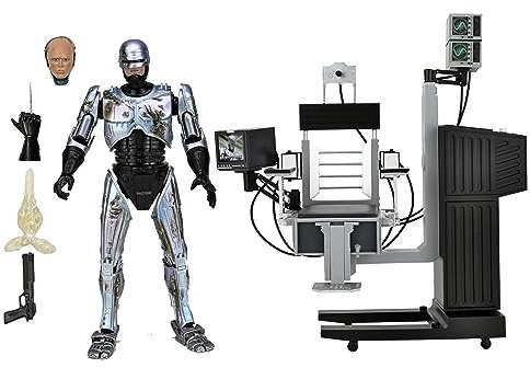 NECA Official Ultimate Robocop Battled Damaged with Chair Action Figure