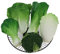 Woration Grün Künstlich Gemüse Satz Lebensecht Kopfsalat Brokkoli Kohl PU Lebensmittel Modell Dekoration für Haus Küche Geschäft Kabinett Garten Girlande 5Stück