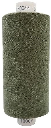 Moon Thread Olivgrün gesponnenes Polyester-Nähgarn – 1000 m