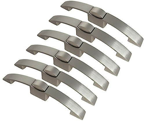 6 x Cabinet Push Button Latch Lock Handle 128mm Catch Door Knob Campervan Motorhome Boat Furniture Fittings
