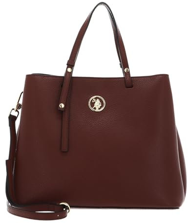 U.S. POLO ASSN. Arlington Double Handle Bag L Brown