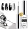 U-Shinein Silver Painting Gel, Update Painting Gel, Strong Reflection Nail Gel Nail Art Paint, Metallic Painting Nail Gel, Mirror Effect Premium Salon Nail, 12ml