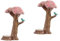 BESPORTBLE Zubehör 2St Mikro-Landschaftsverzierung schmuck Miniatur-Landschaftszubehör Ornament Mikrolandschaftshandwerk Mikrolandschaftsverzierung Haushalt Kunsthandwerk Kirschbaum Harz