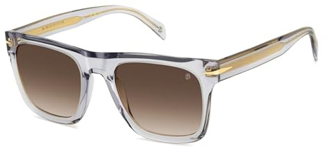 David Beckham Herren db 7000/s flach Sonnenbrille, Hellgrau, 54
