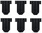HysiPrui 6pcs Hotend Heizung Block Silikon Socken von 3D Drucker Teile Zubehör, Hochtemperatur Extruder Heizblock Silikon Abdeckung für Creality K1/K1 MAX/Ender 3 V3 KE/CR10 SE