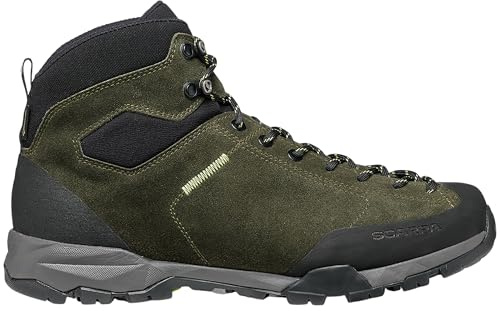 Scarpa M Mojito Hike GTX Grün - Gore-Tex Robuster komfortabler Herren Gore-Tex Wanderschuh, Größe EU 43 - Farbe Thyme