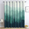 CozyRest Vorhang Blickdicht ösen 2er Set Kiefern Berge Muster Gardine Lichtundurchlässig Fenstervorhang Wohnzimmer Vorhänge Größe: H 215 x B 110 cm