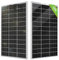 ECO-WORTHY Lot de 2 panneaux solaires bifaciaux 240 W 120 W 12 V - Module de génération monocristalline hors réseau - Chargeur d'alimentation PV pour caravane, camping-car, abri de jardin, ferme