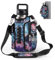 icolor Bolsa magnética para Gimnasio,Botella de Agua Deportiva magnética,Bolsa Cruzada con Compartimentos para teléfono móvil para,Soporte magnético para Botellas con Correa para el (Mandala)