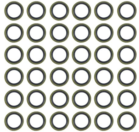 MAYyhem 40 pcs M10 Banjo Bolt Oil Drain Screw Sealing Washer gaskets Motorcycle Hydraulic clutch Brake Pump Brake Hose Caliper