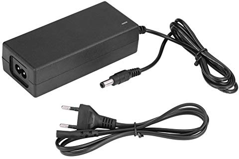 lyrlody 29.4V 2A Netzteil, Adapterkabel für Lithium Batterie, 90cm Adapterkabel, für Schützt die Batterie vor Überladung und Überstrom(EU-Stecker 100-240V)