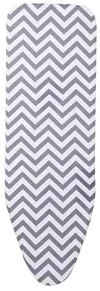 GHHZML Funda Plancha Funda for Tabla de Planchar de algodón Acolchado, Funda de Repuesto de Tela a Rayas Azules, Lavable, 150 x 50 cm