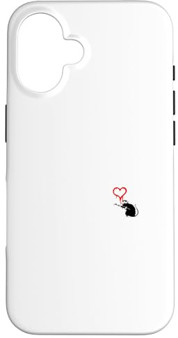 Banksy Love Rat PAPL2173 Hülle für iPhone 16