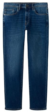 TWO SOON Loose Fit Jeans Herren – Tapered Fit Denim mit leichten Abnutzungserscheinungen, Front- und Gesäßtaschen