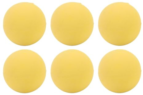RASTKY PVC-Lacrosse-Bälle, Optimale Griffigkeit, Trainingsbälle für das Training Im Kinderclub, Leichtes Massageball-Set für Anfänger, 10er-Pack (6PCS)