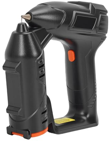 YDuupxe Pistolet à Peinture électrique sans Fil, Pulvérisateur Portatif pour Peinture Automobile, de Meubles et Loisirs Créatifs, avec 3 Réglages Ajustables, Bleu foncé