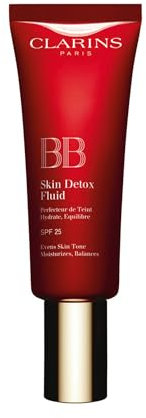 Clarins BB Cream Detox con SPF 25, 03 Dark, 45 ml